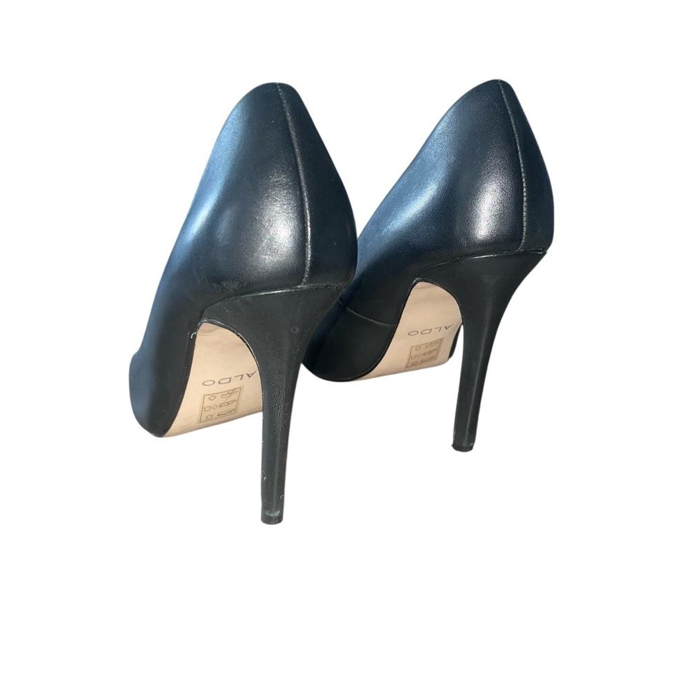 ALDO Classic Black Pump Stiletto Heel - Picture 5 of 8